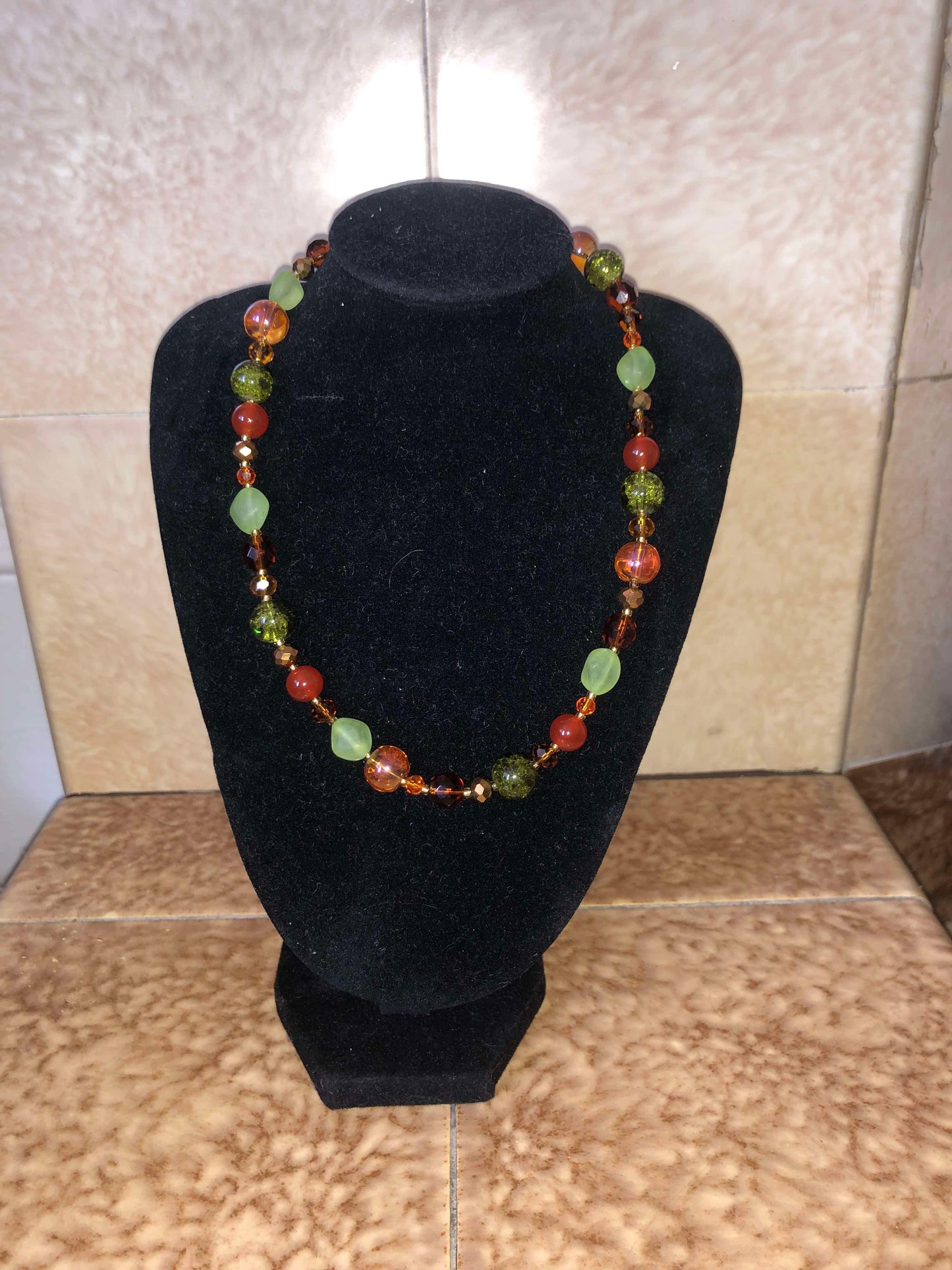 Autumn grove necklace