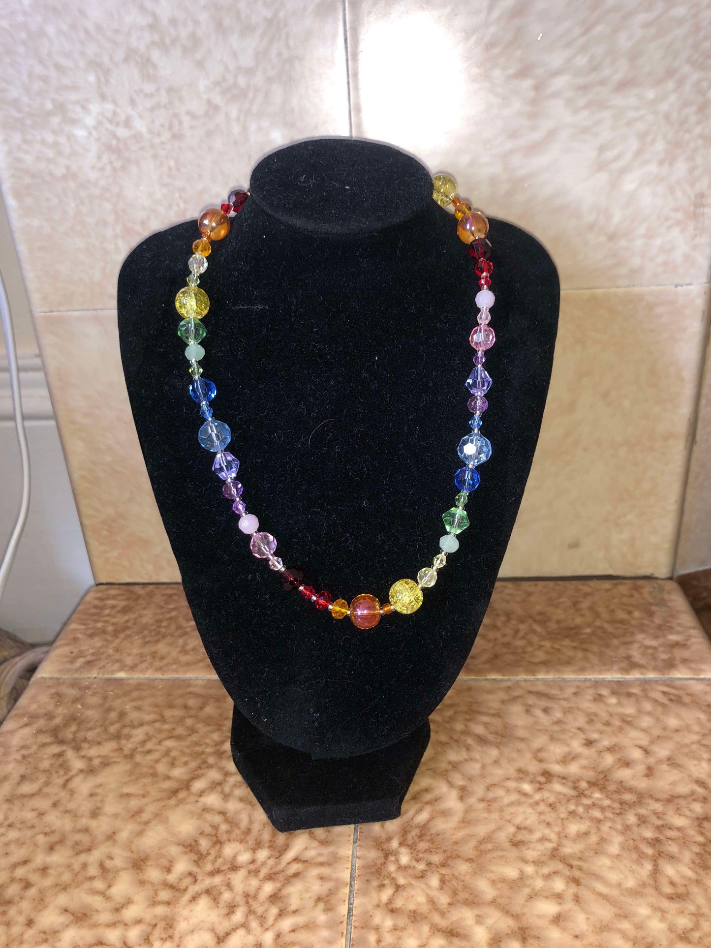 Rainbow necklace