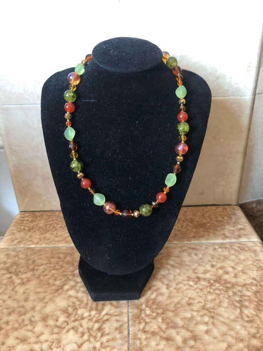 Autumn grove necklace