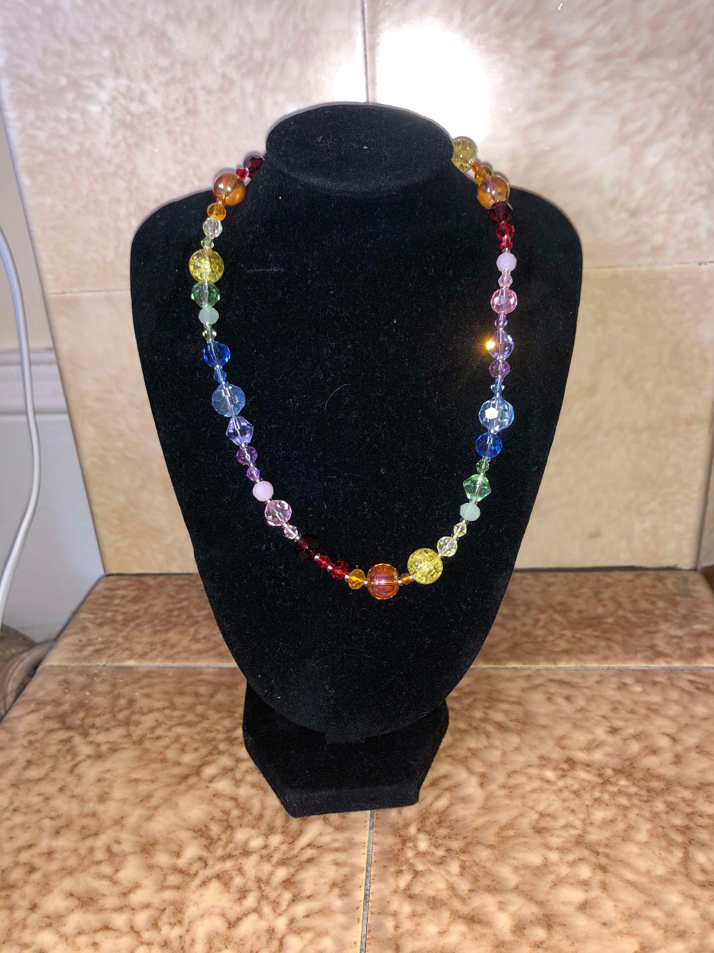 Rainbow necklace