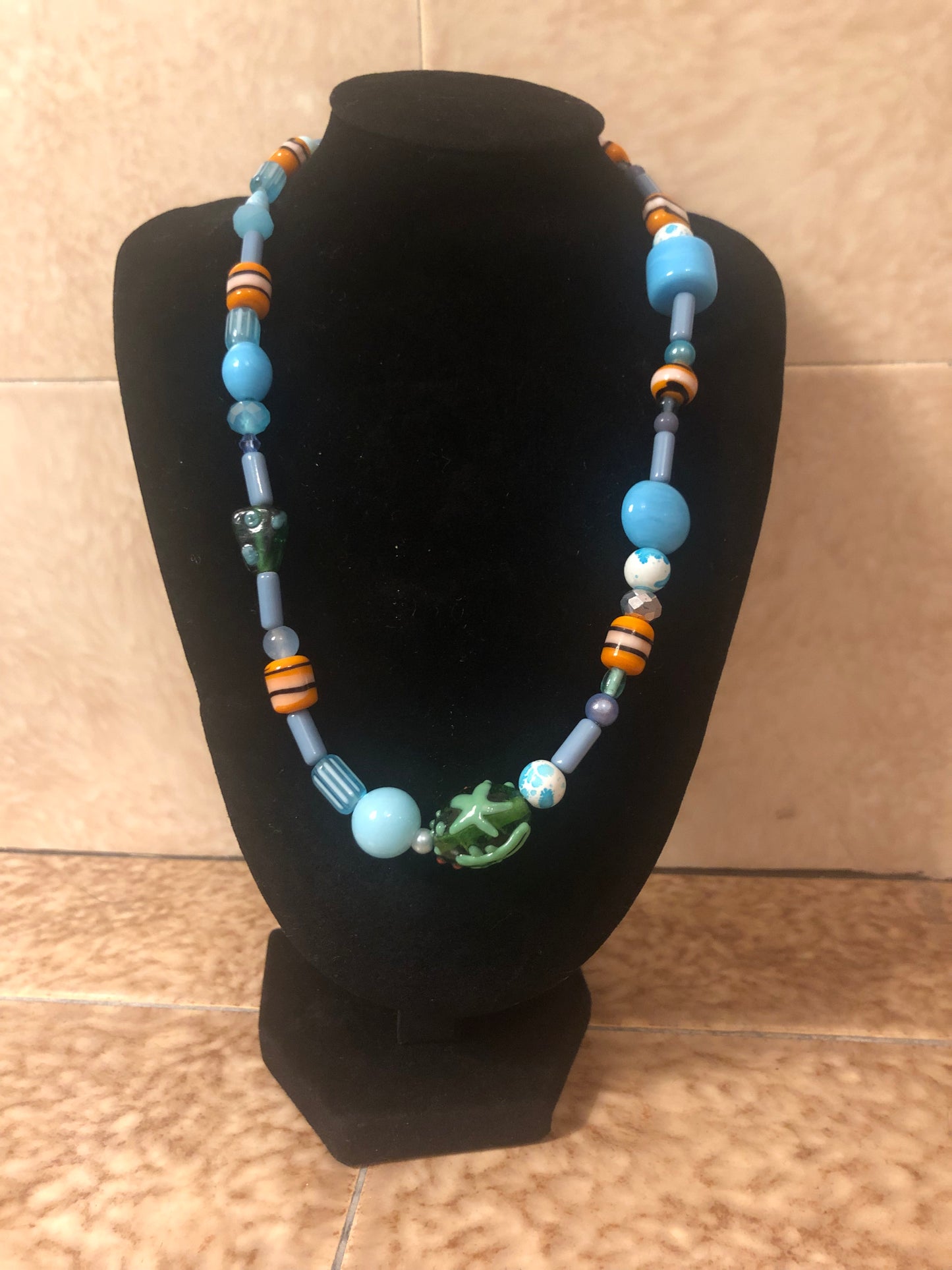 Coral reef necklaces