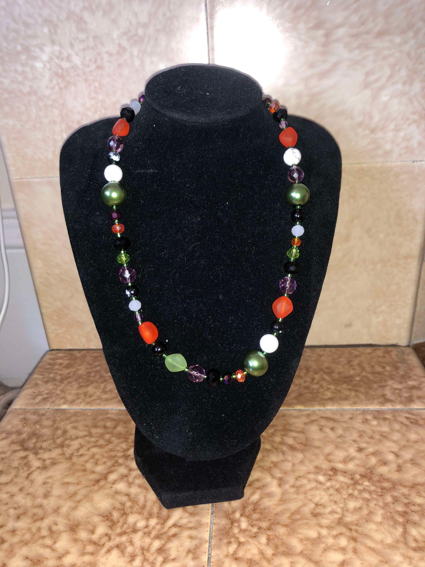 Halloween necklace